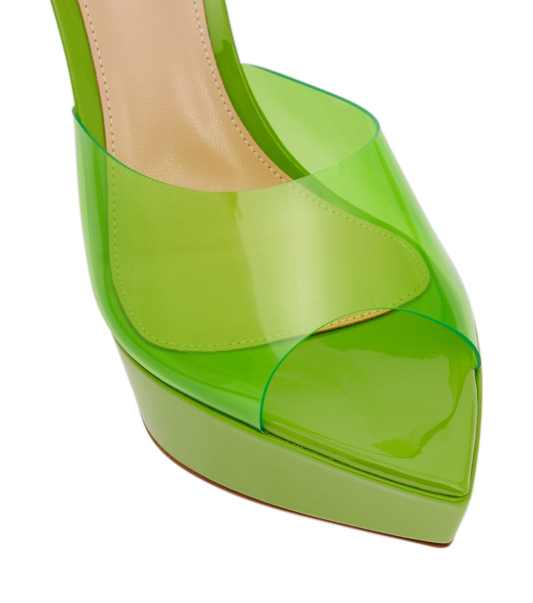 Betty PVC and patent leather sandals | Gianvito Rossi