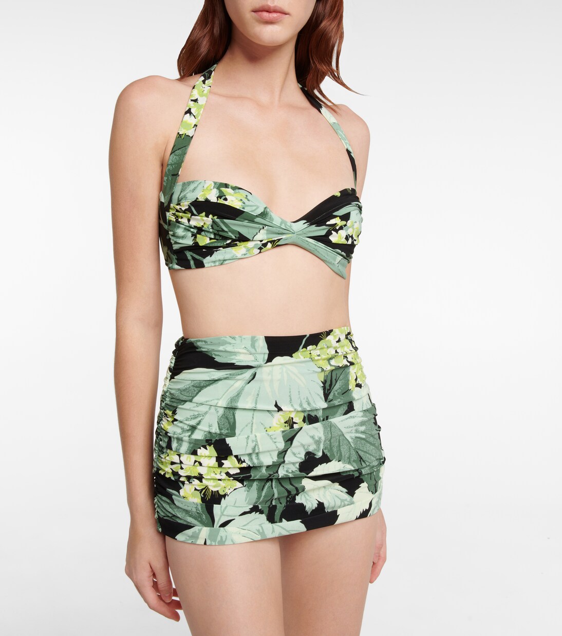 Bill printed bikini bottoms | Norma Kamali