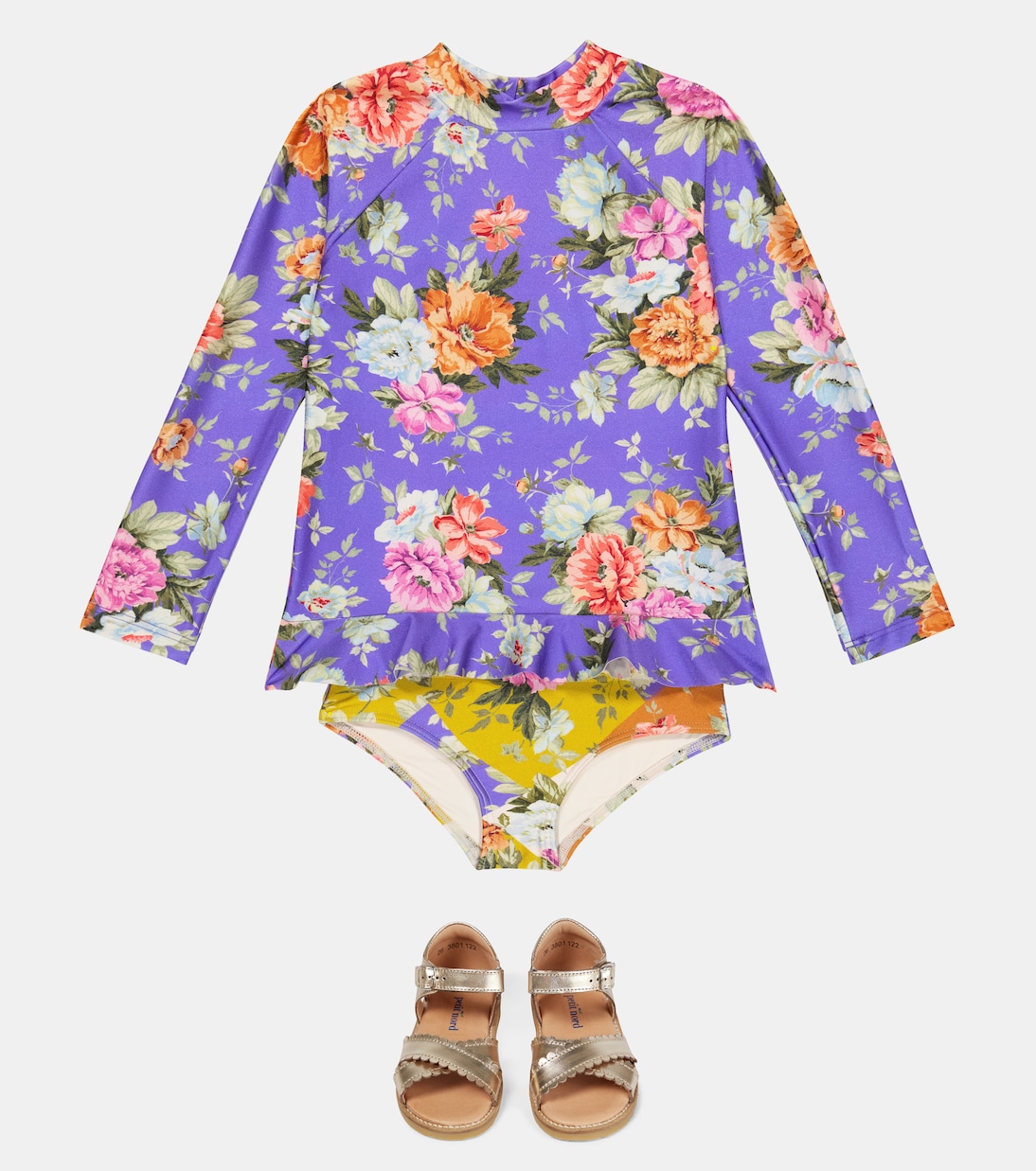Top de bain Pattie à fleurs | Zimmermann Kids