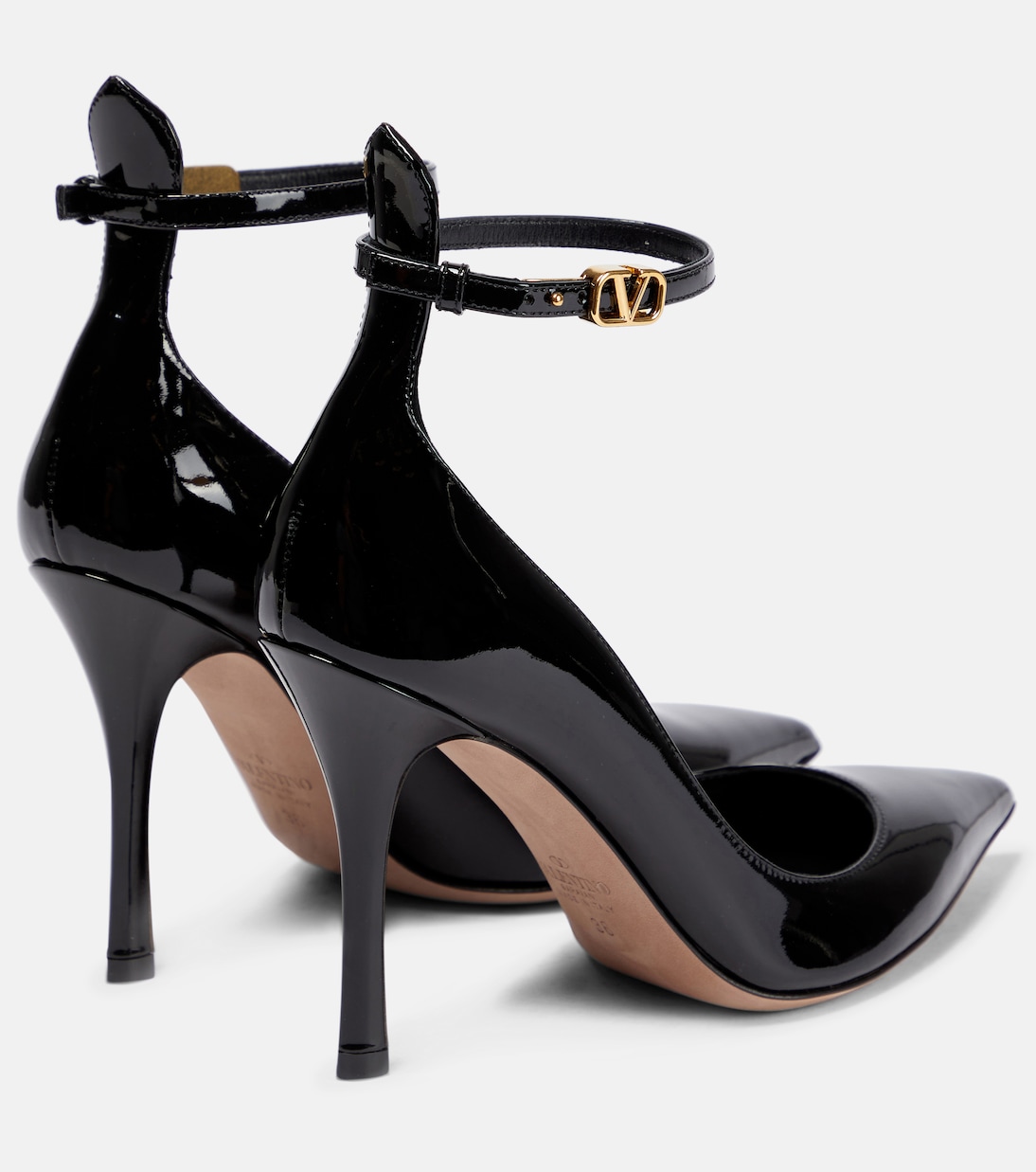 Escarpins Tan-Go en cuir verni | Valentino Garavani