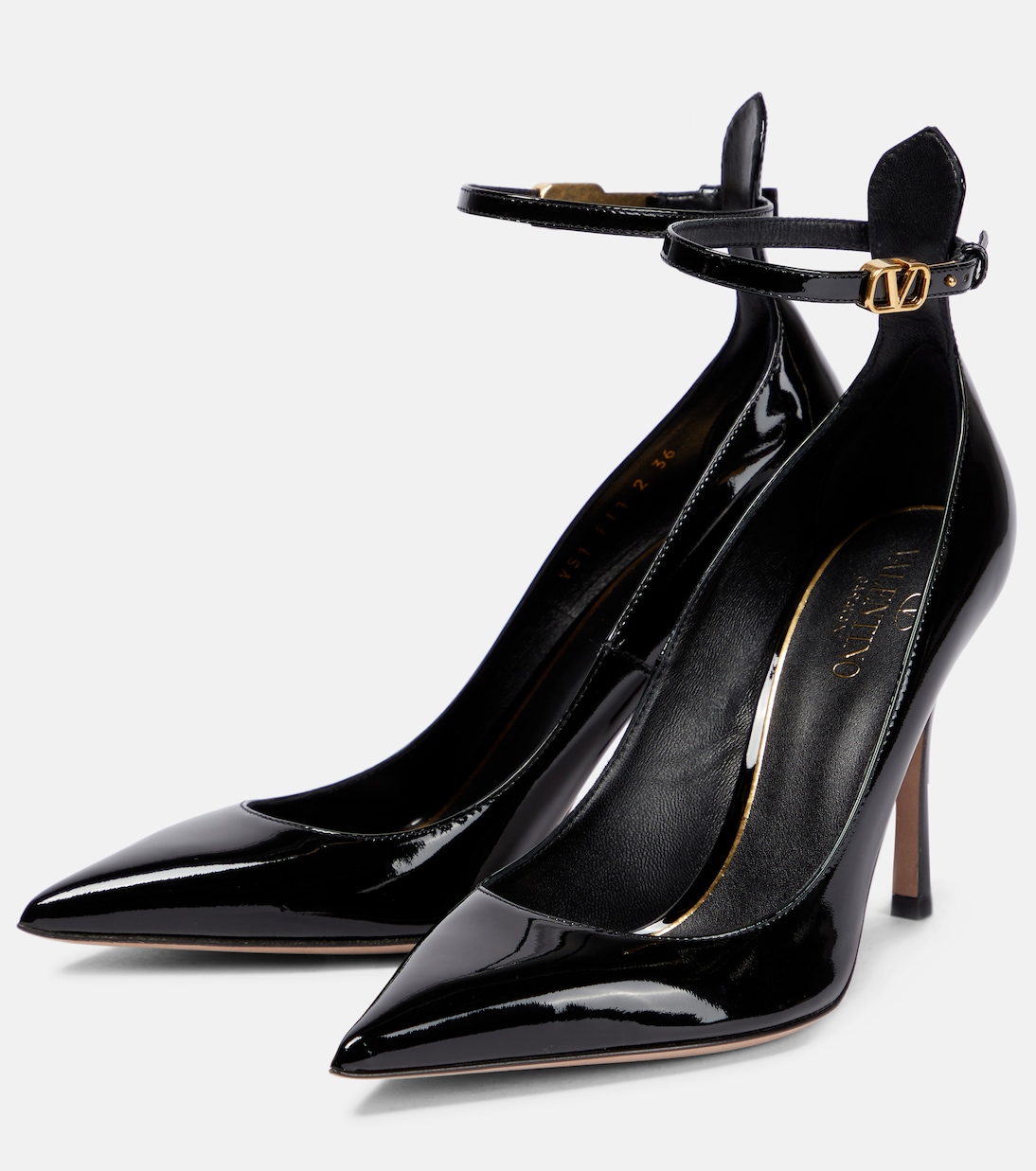 Escarpins Tan-Go en cuir verni | Valentino Garavani