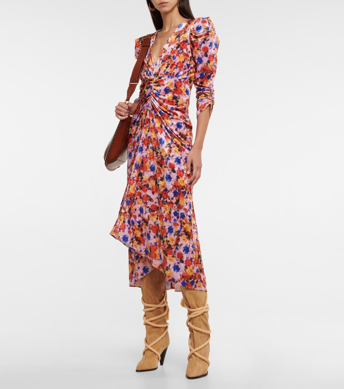 Gilalbi floral velvet maxi dress | Isabel Marant