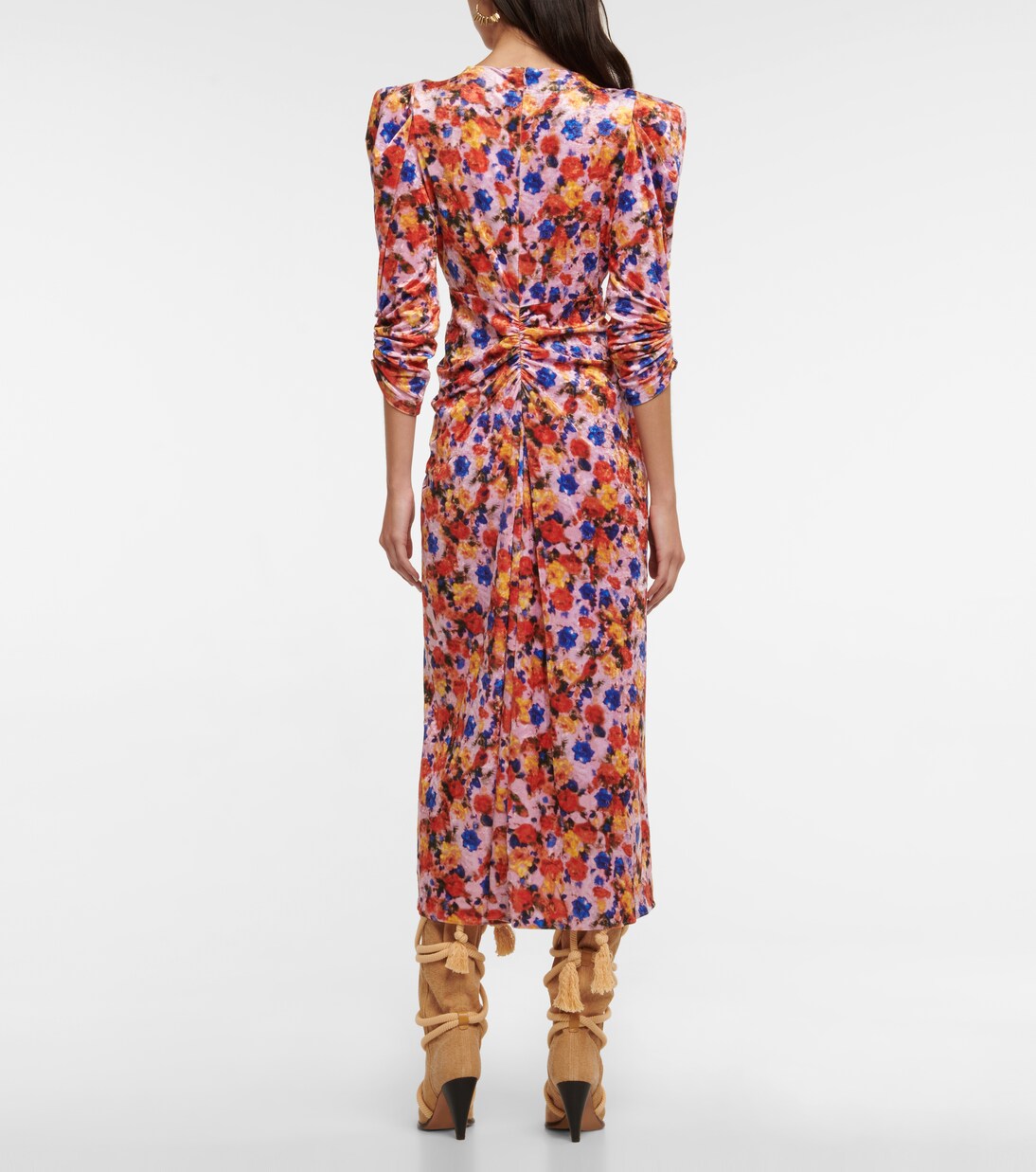 Gilalbi floral velvet maxi dress | Isabel Marant