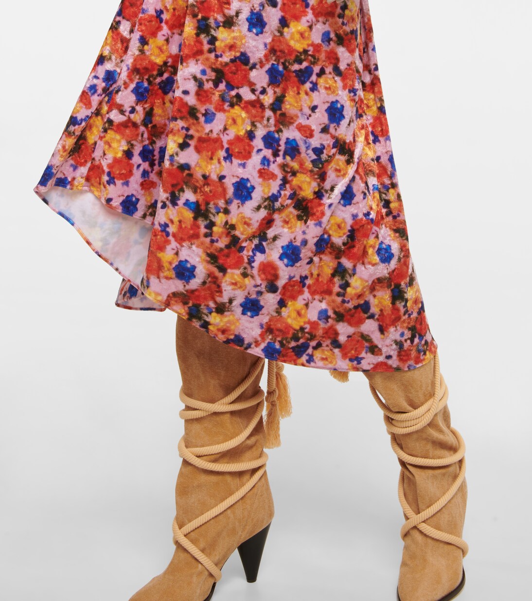 Gilalbi floral velvet maxi dress | Isabel Marant