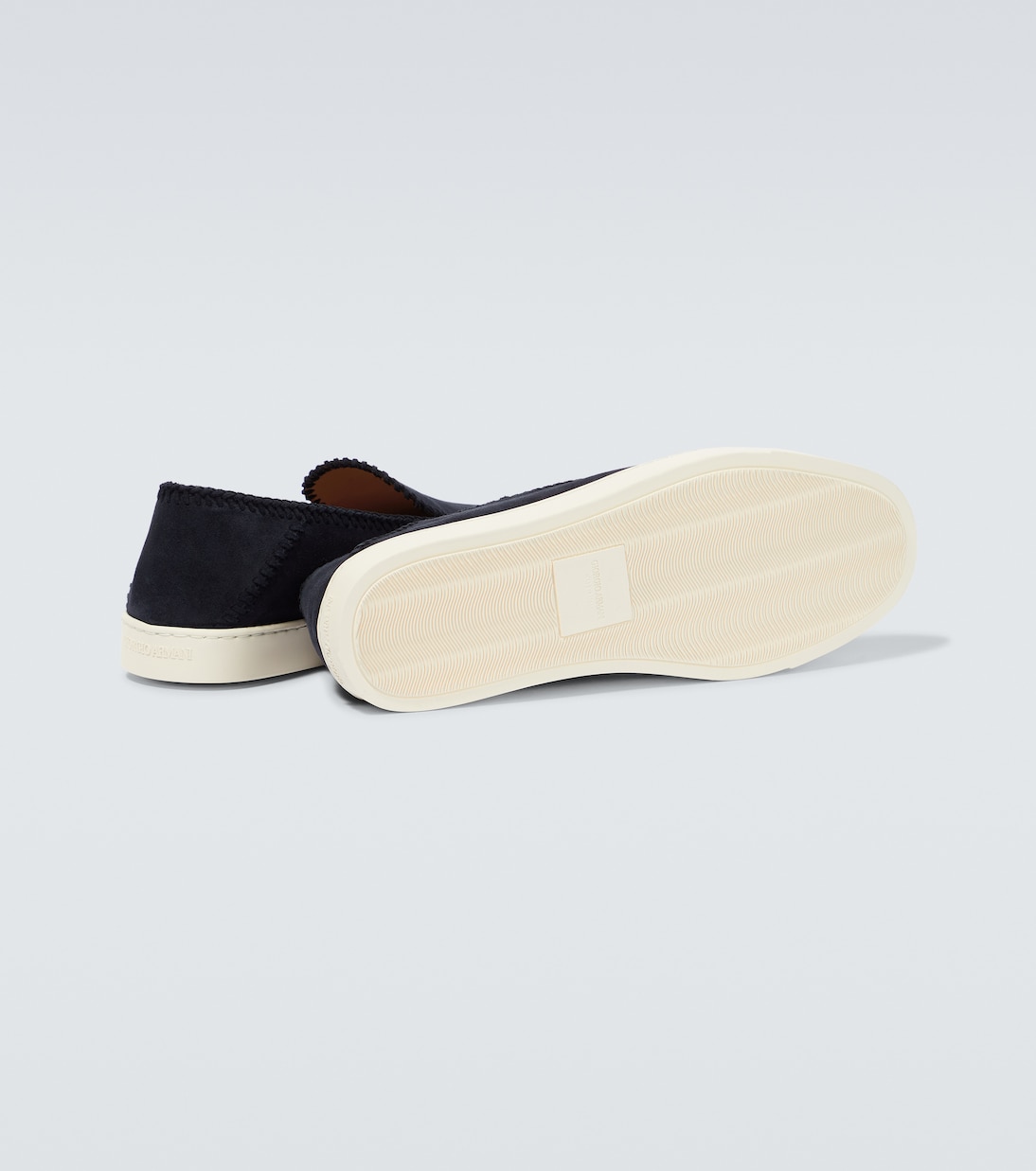 Mocassini Galleria 3 in suede | Giorgio Armani