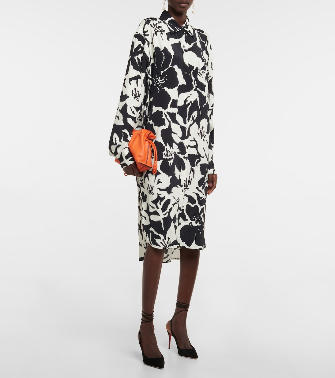 Pumps Lace Up Kate in suede | Christian Louboutin