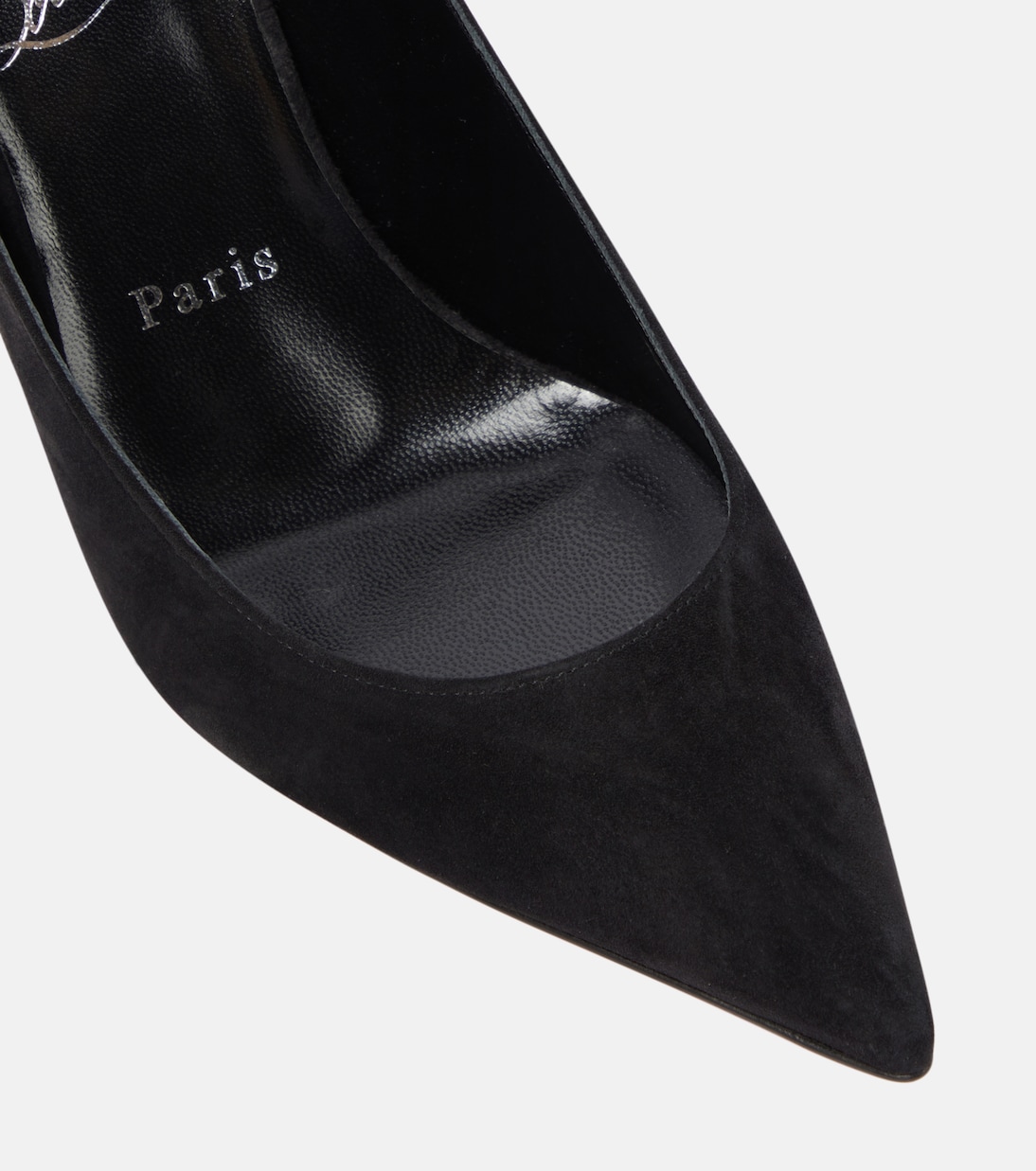 Pumps Lace Up Kate in suede | Christian Louboutin