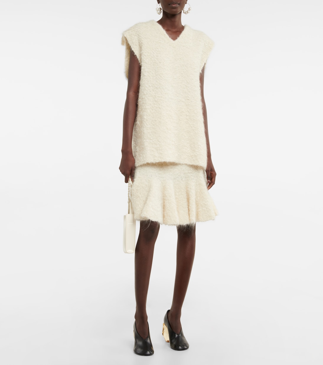 Pullunder aus einem Mohairgemisch | Jil Sander