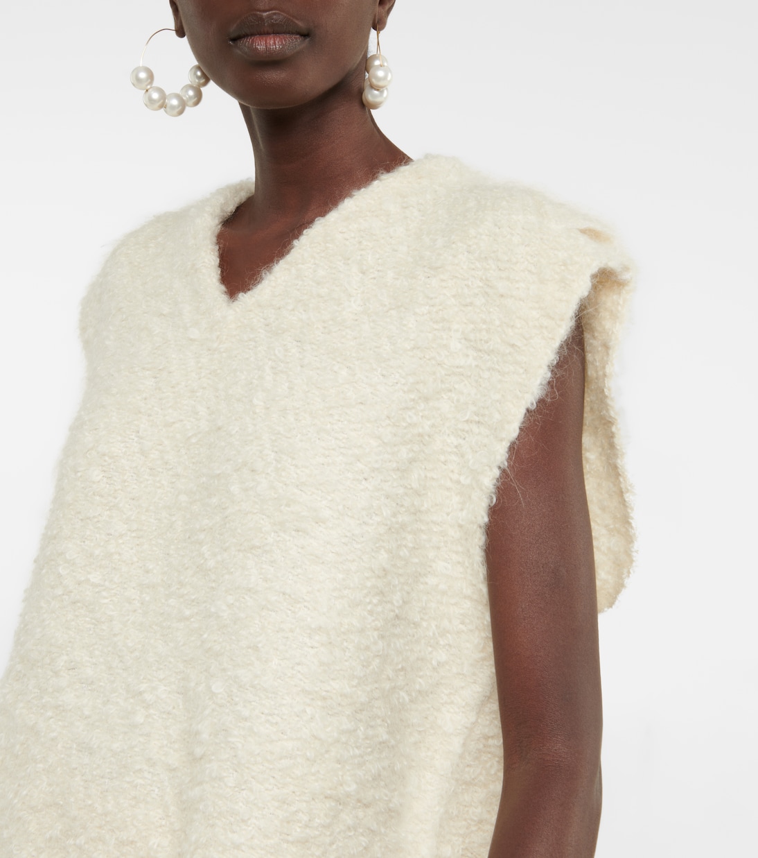 Pullunder aus einem Mohairgemisch | Jil Sander