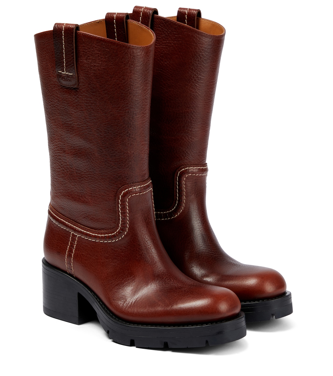 Ankle Boots Neva aus Leder | Chloé