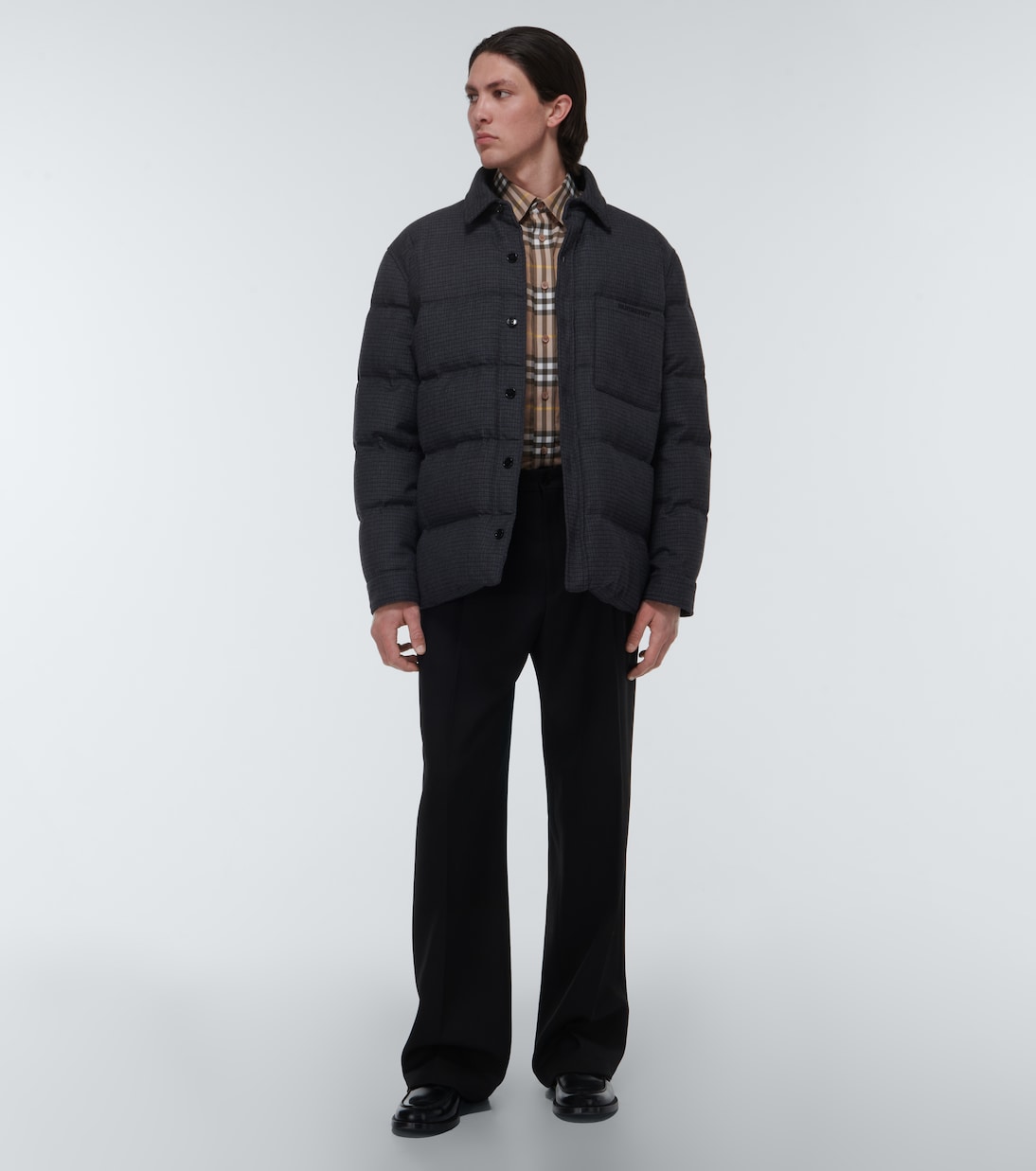 Wattierte Jacke aus Seide | Burberry