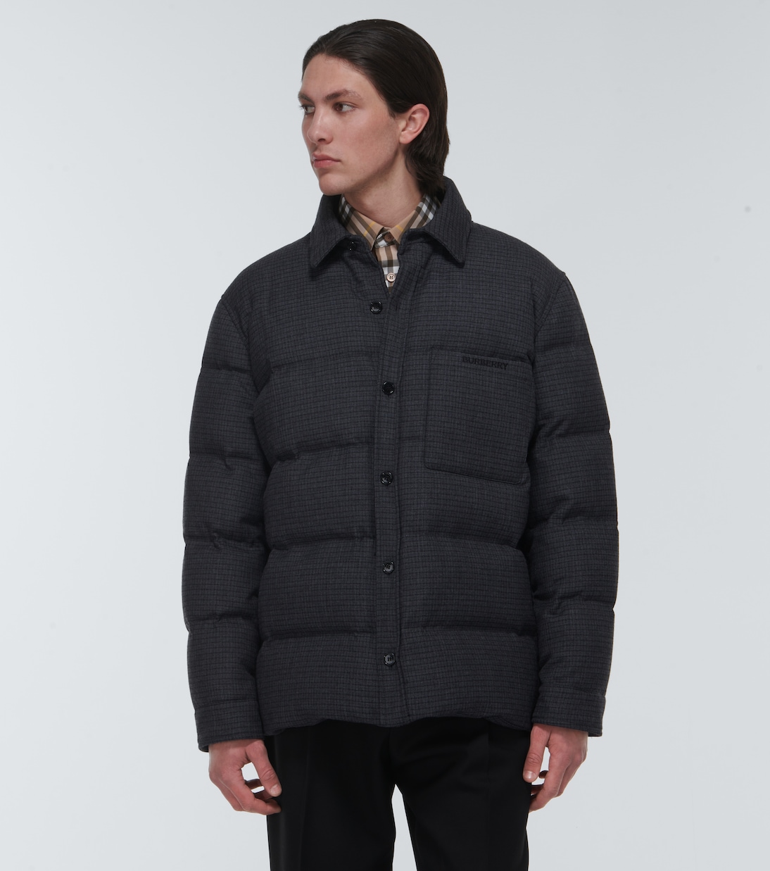 Wattierte Jacke aus Seide | Burberry