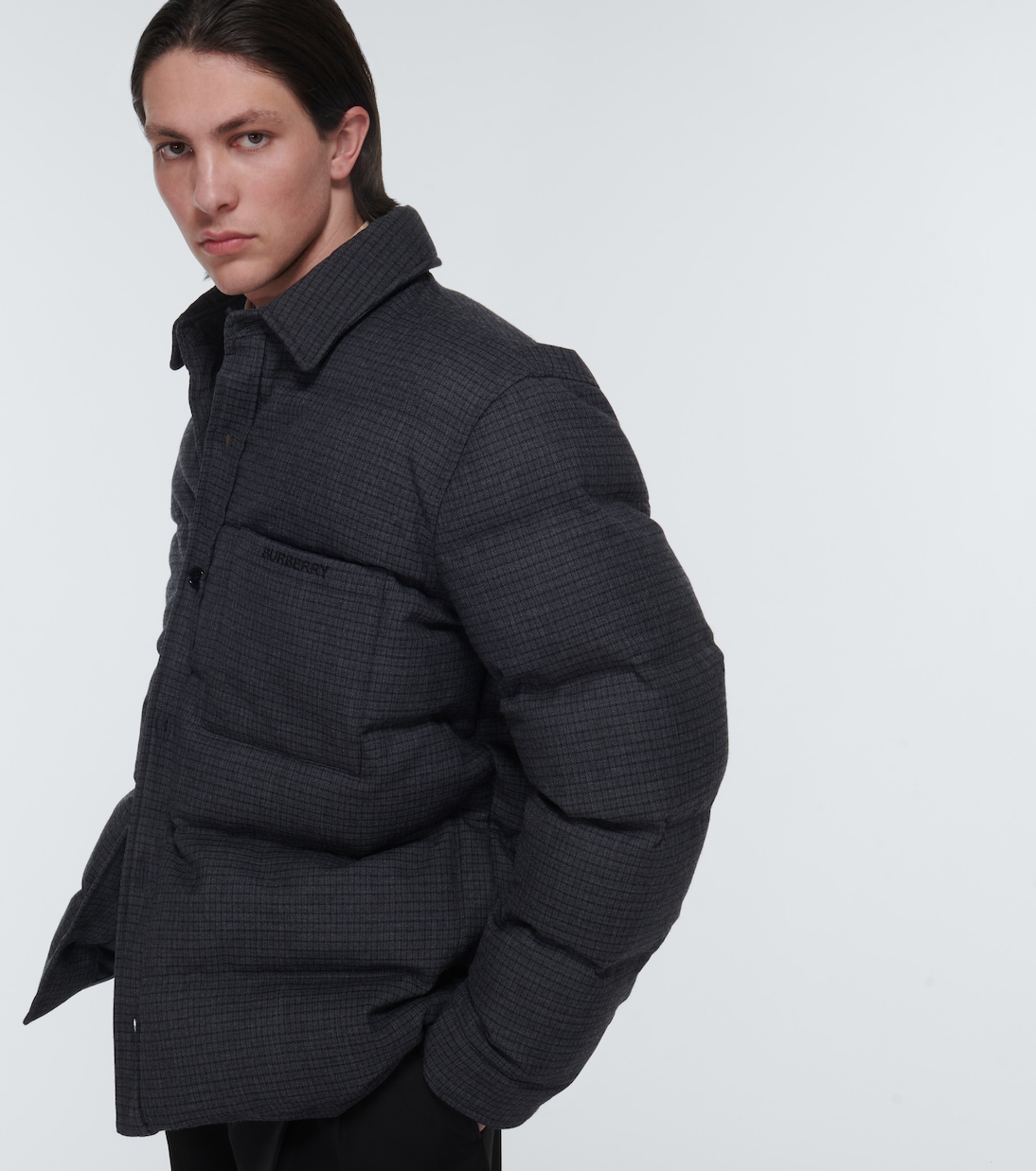 Wattierte Jacke aus Seide | Burberry