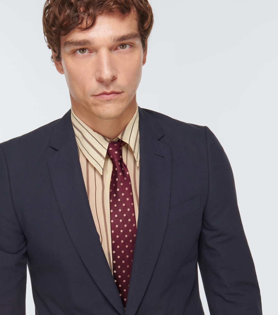 Cravatta in seta a pois | Dries Van Noten