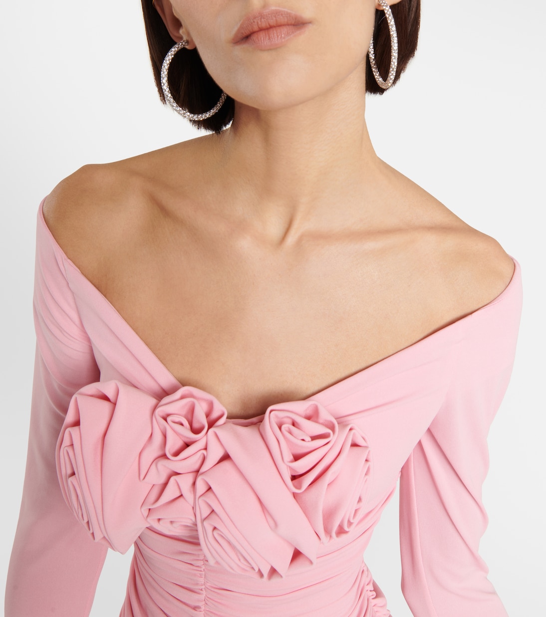 Ruched jersey minidress | Magda Butrym