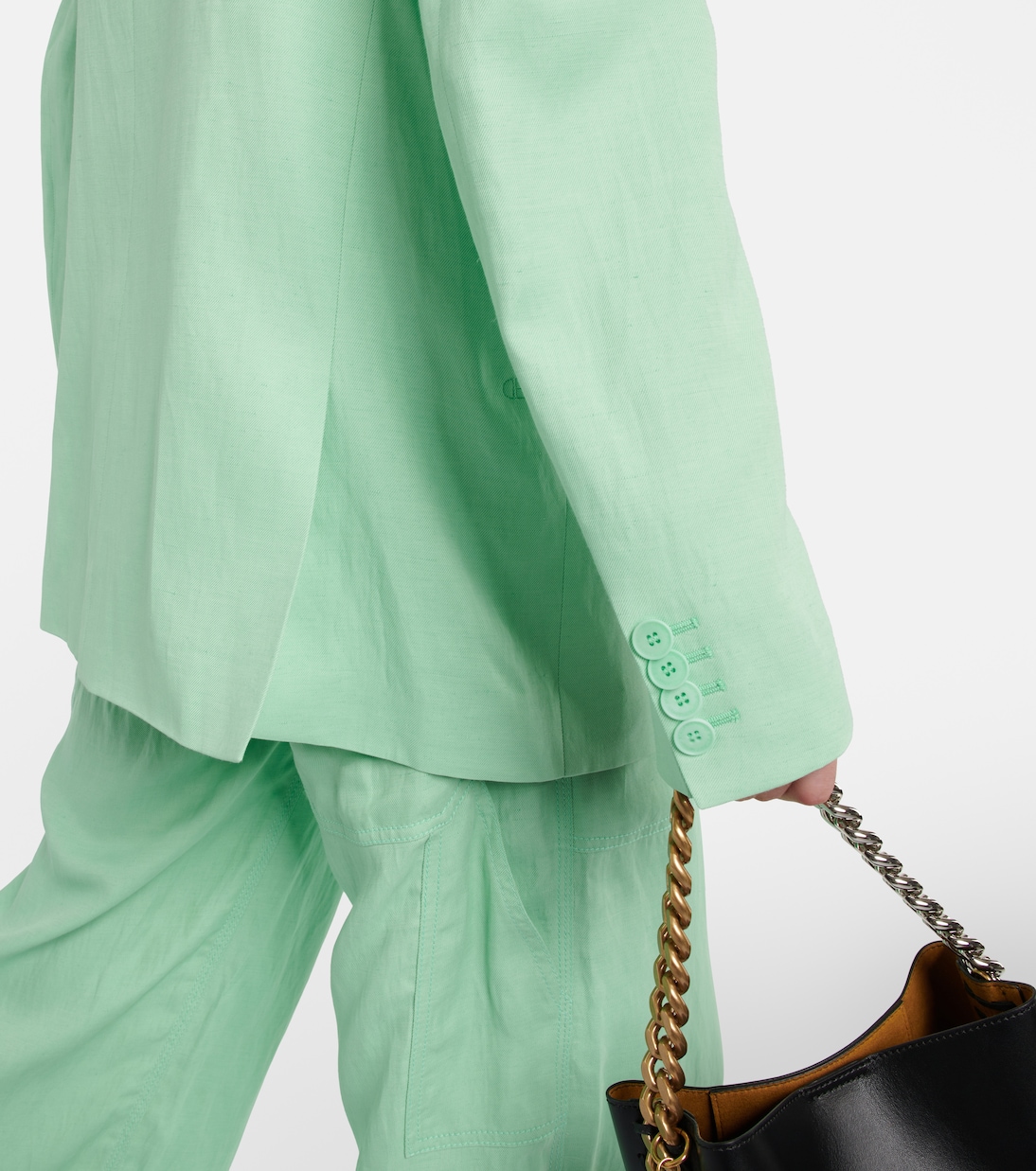 Blazer en lin mélangé | Stella McCartney