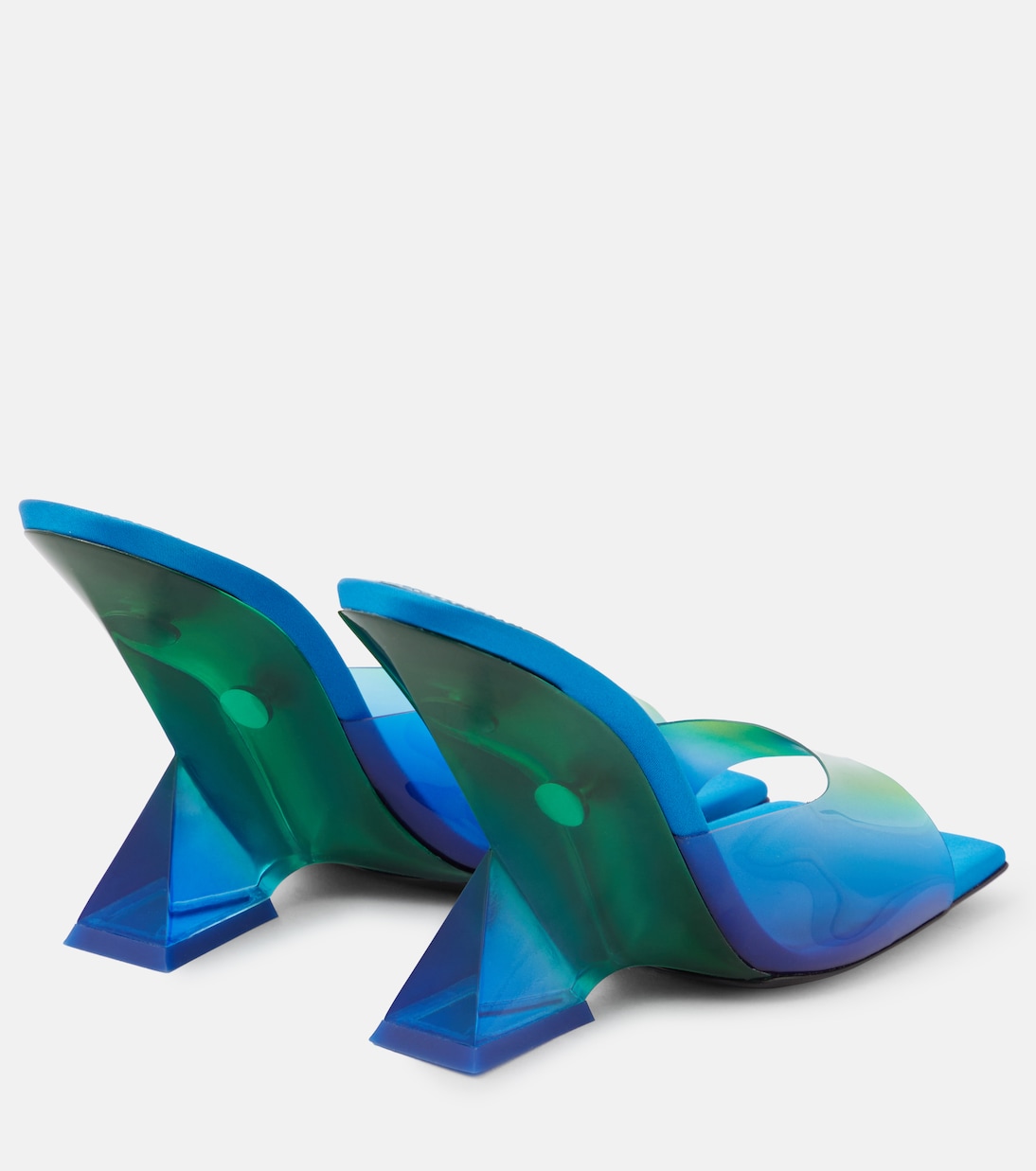 Cheope PVC mules | The Attico