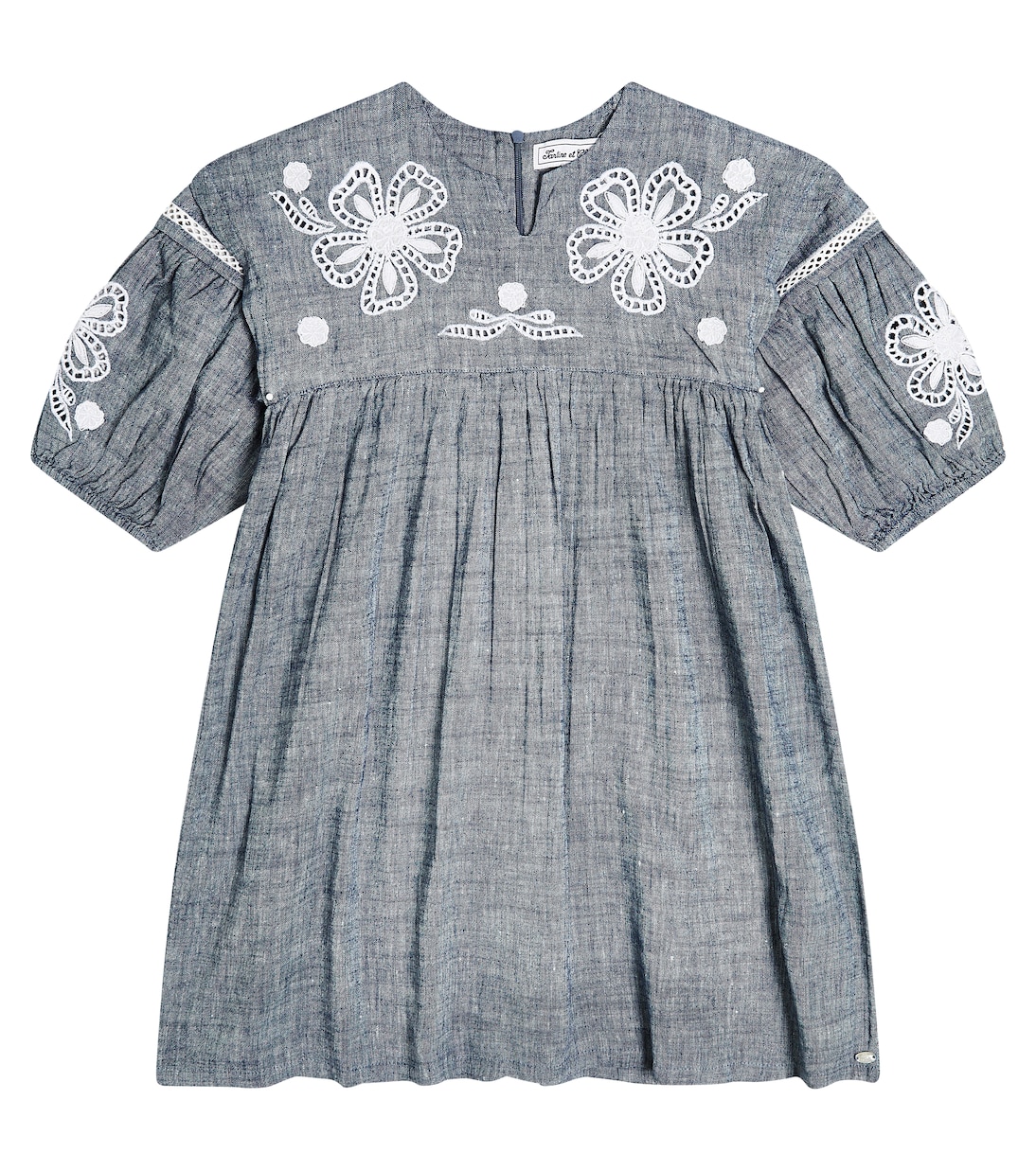 Kleid aus Leinen und Baumwolle | Tartine et Chocolat