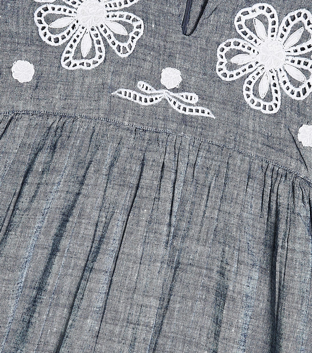 Kleid aus Leinen und Baumwolle | Tartine et Chocolat