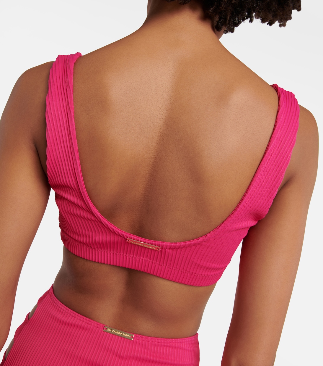 Kamala ribbed bikini top | Alexandra Miro