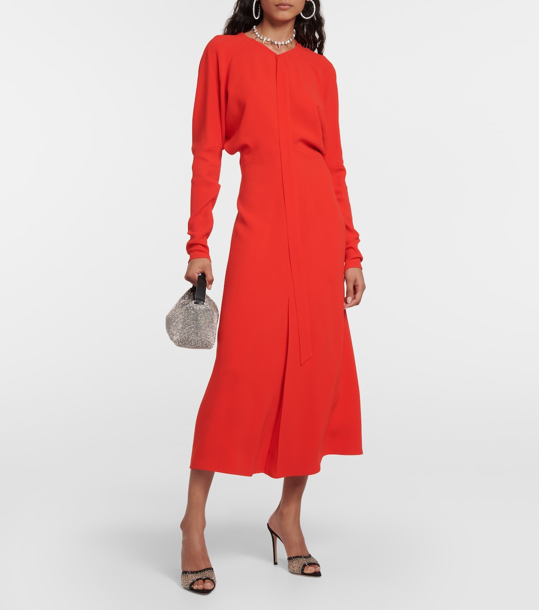 Elle 115 embellished mesh mules | Gianvito Rossi