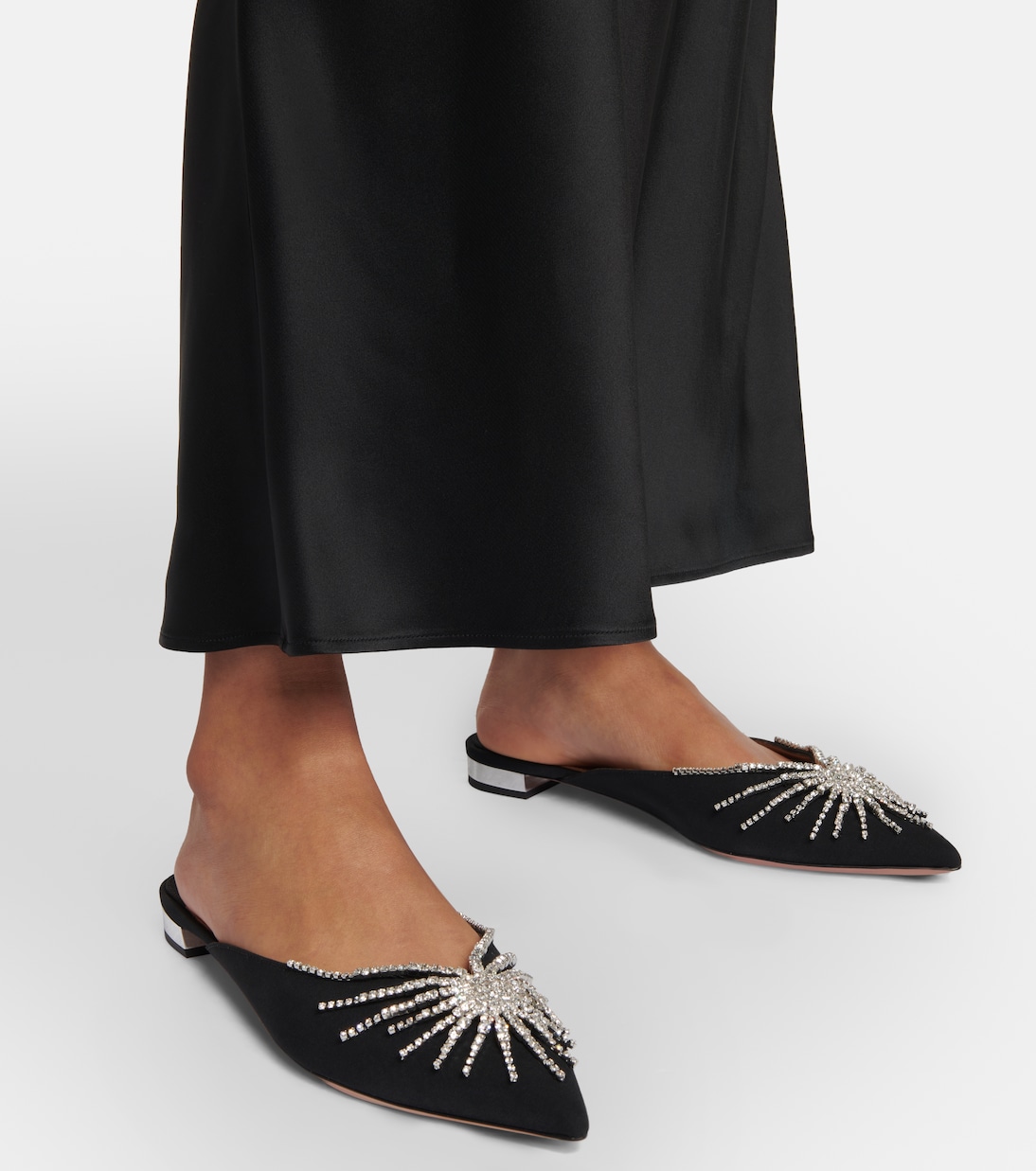 Sunshine embellished mules | Aquazzura