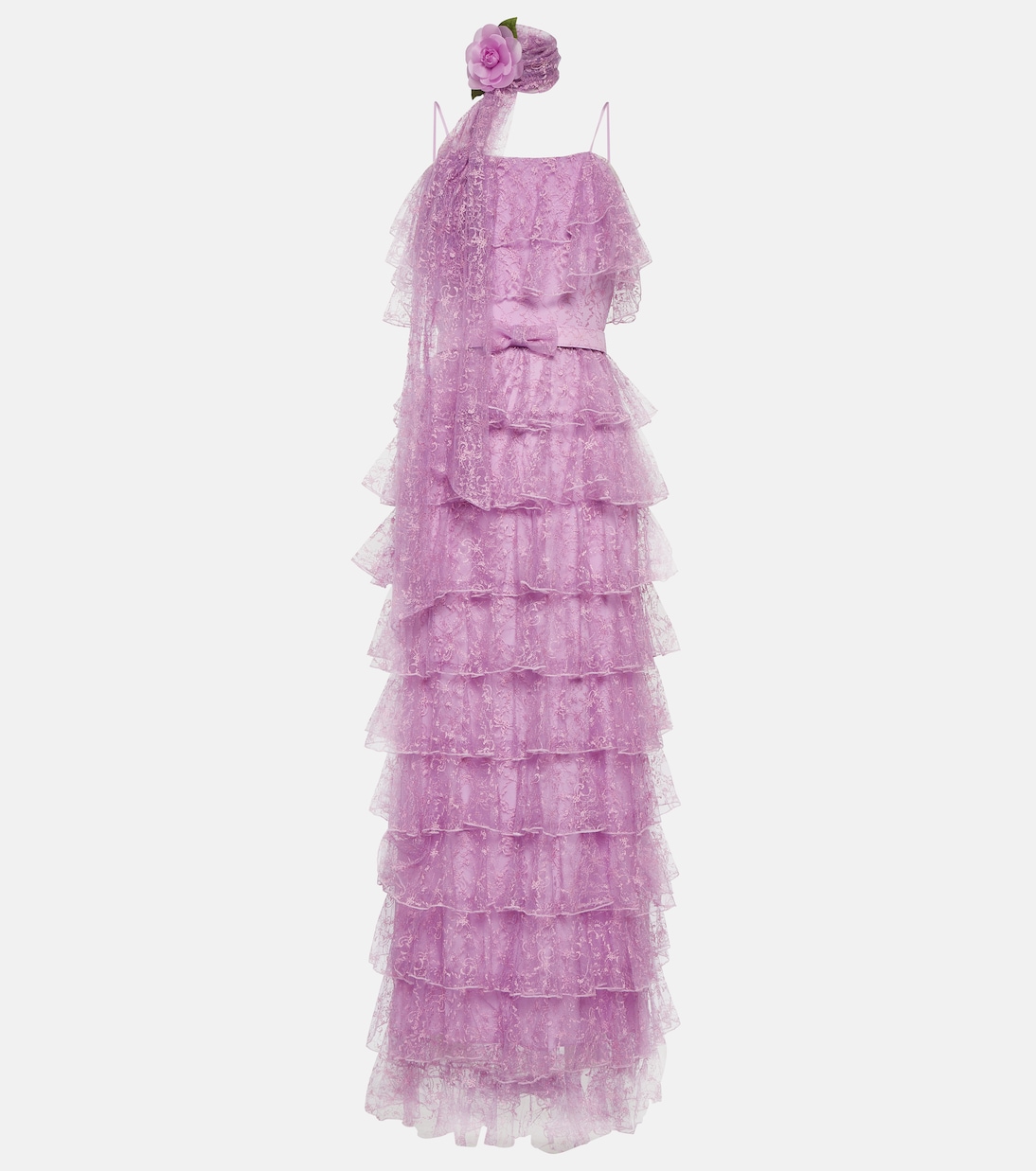 Maxikleid aus Tüll | Rodarte