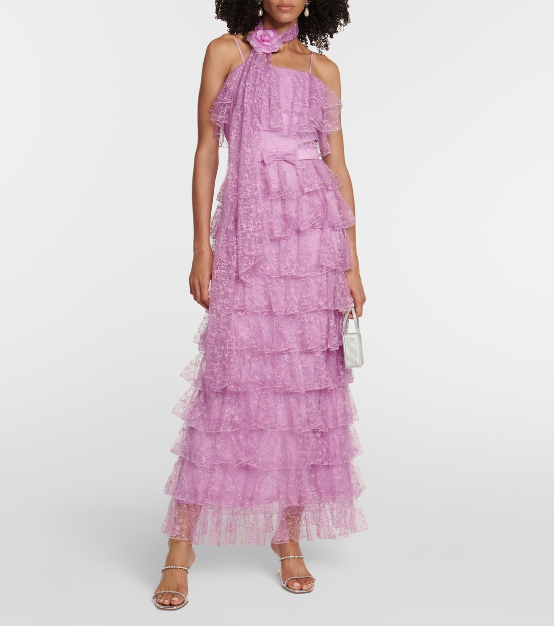 Maxikleid aus Tüll | Rodarte