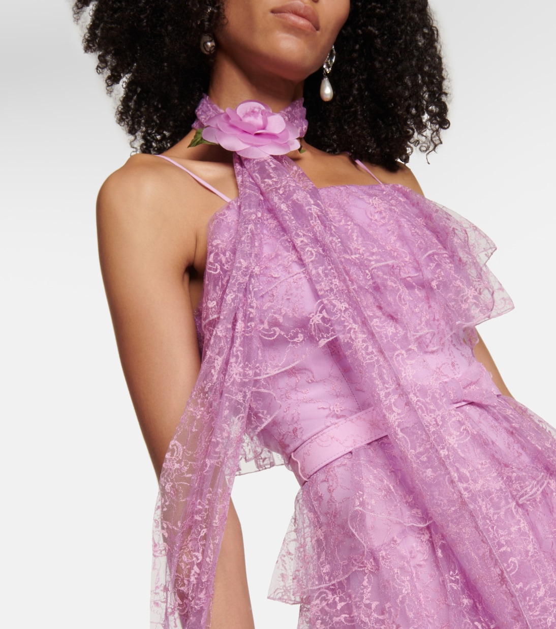 Maxikleid aus Tüll | Rodarte