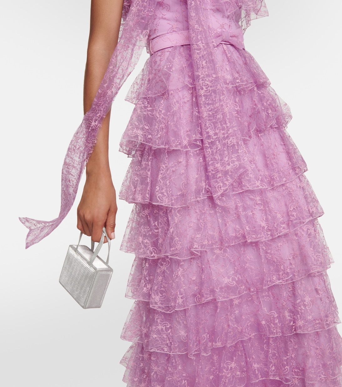 Maxikleid aus Tüll | Rodarte