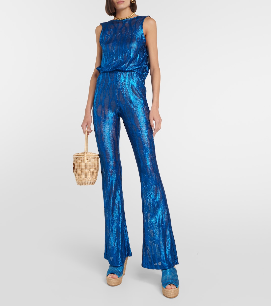 Mules in jacquard con zeppa | Missoni Mare