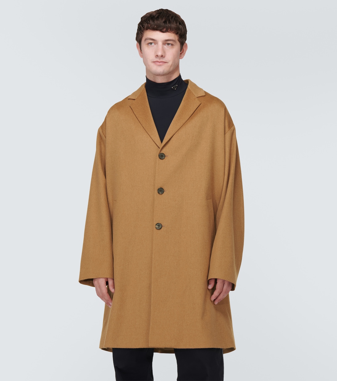 Mantel aus Kamelhaar | Prada