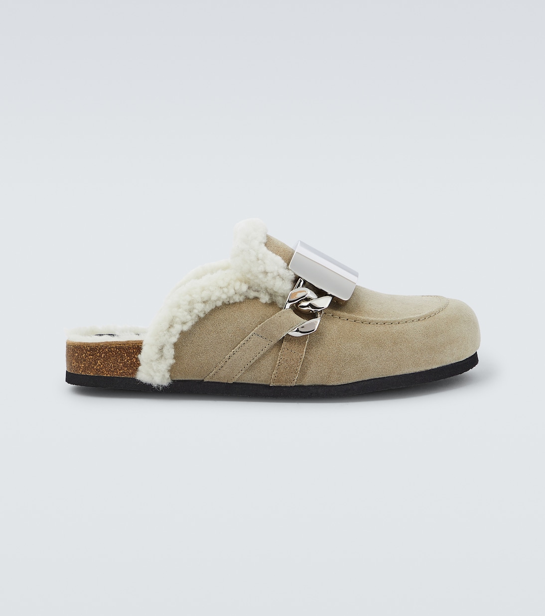 Gourmet Chain suede mules | JW Anderson