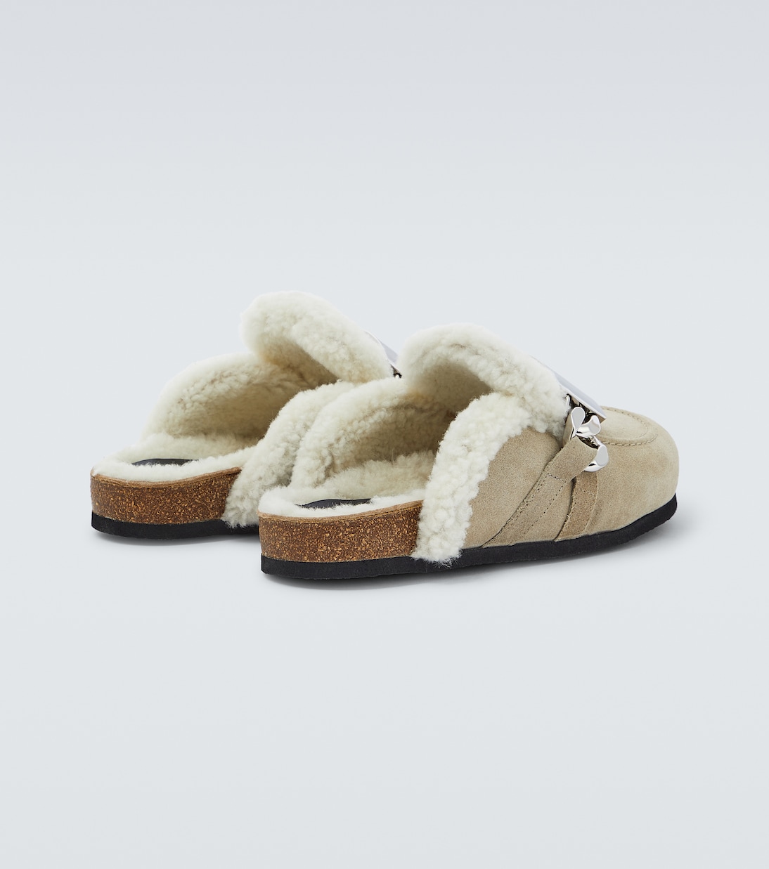 Gourmet Chain suede mules | JW Anderson