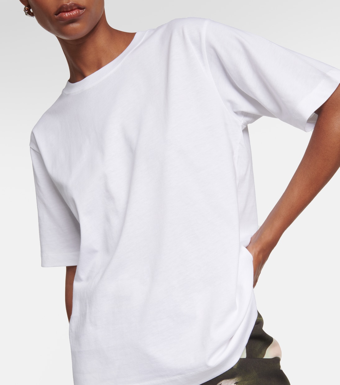 T-Shirt aus Baumwoll-Jersey | Dries Van Noten