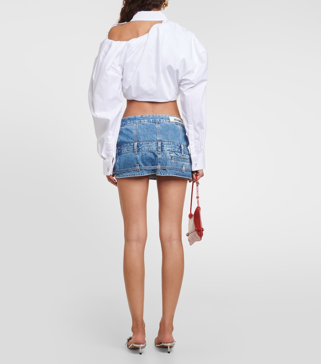 La Chemise Galliga cropped shirt | Jacquemus