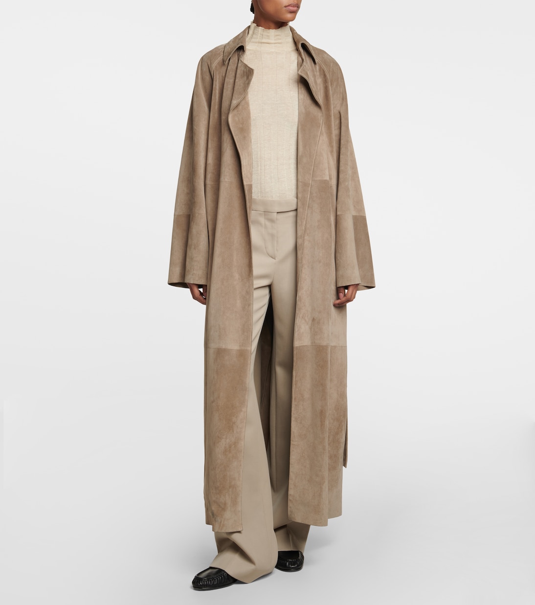 Pantalon ample Banew en laine vierge | The Row