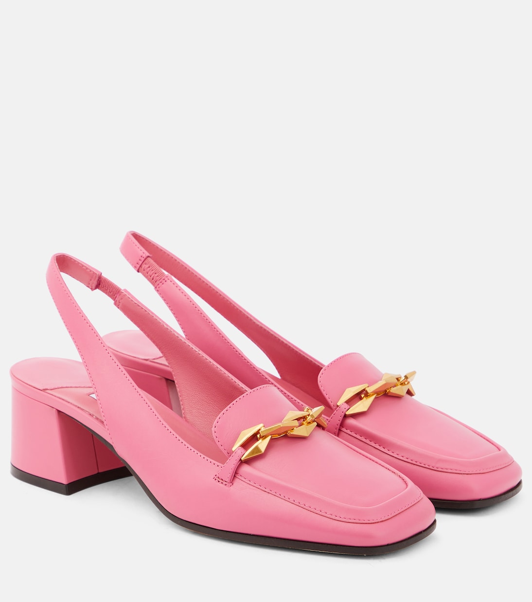 Slingback-Pumps Diamond Tilda 45 aus Leder | Jimmy Choo