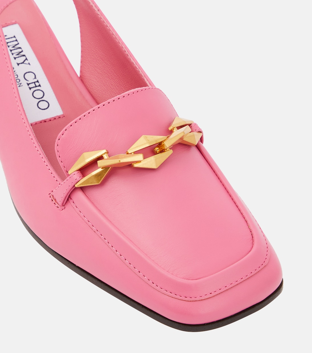 Slingback-Pumps Diamond Tilda 45 aus Leder | Jimmy Choo
