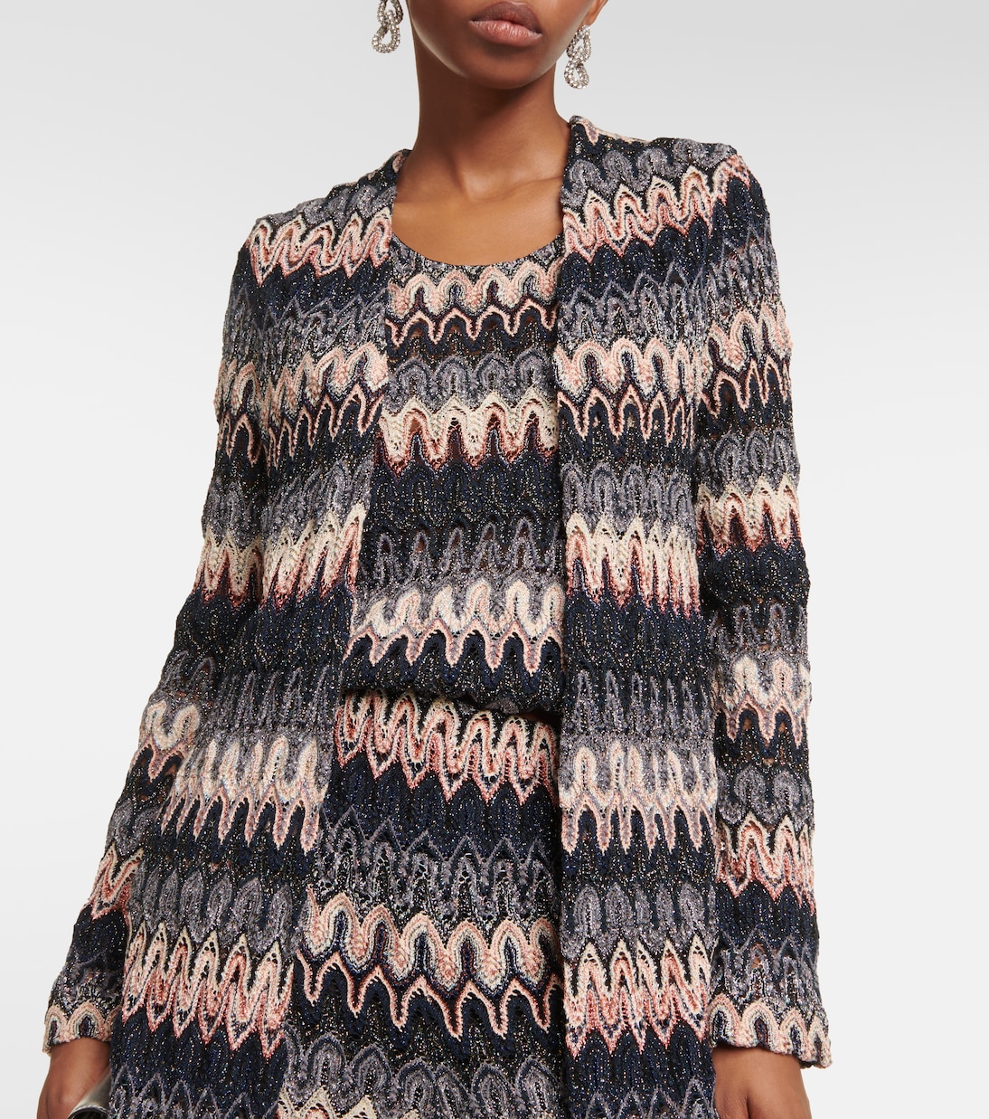 Lamé cardigan | Missoni