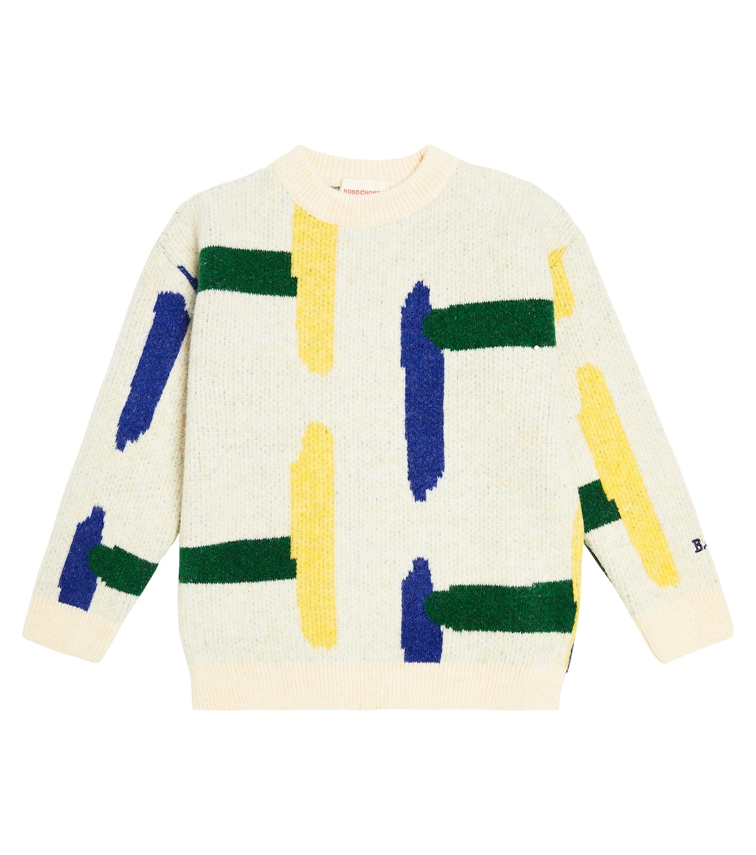 Pull Geometric en jacquard | Bobo Choses