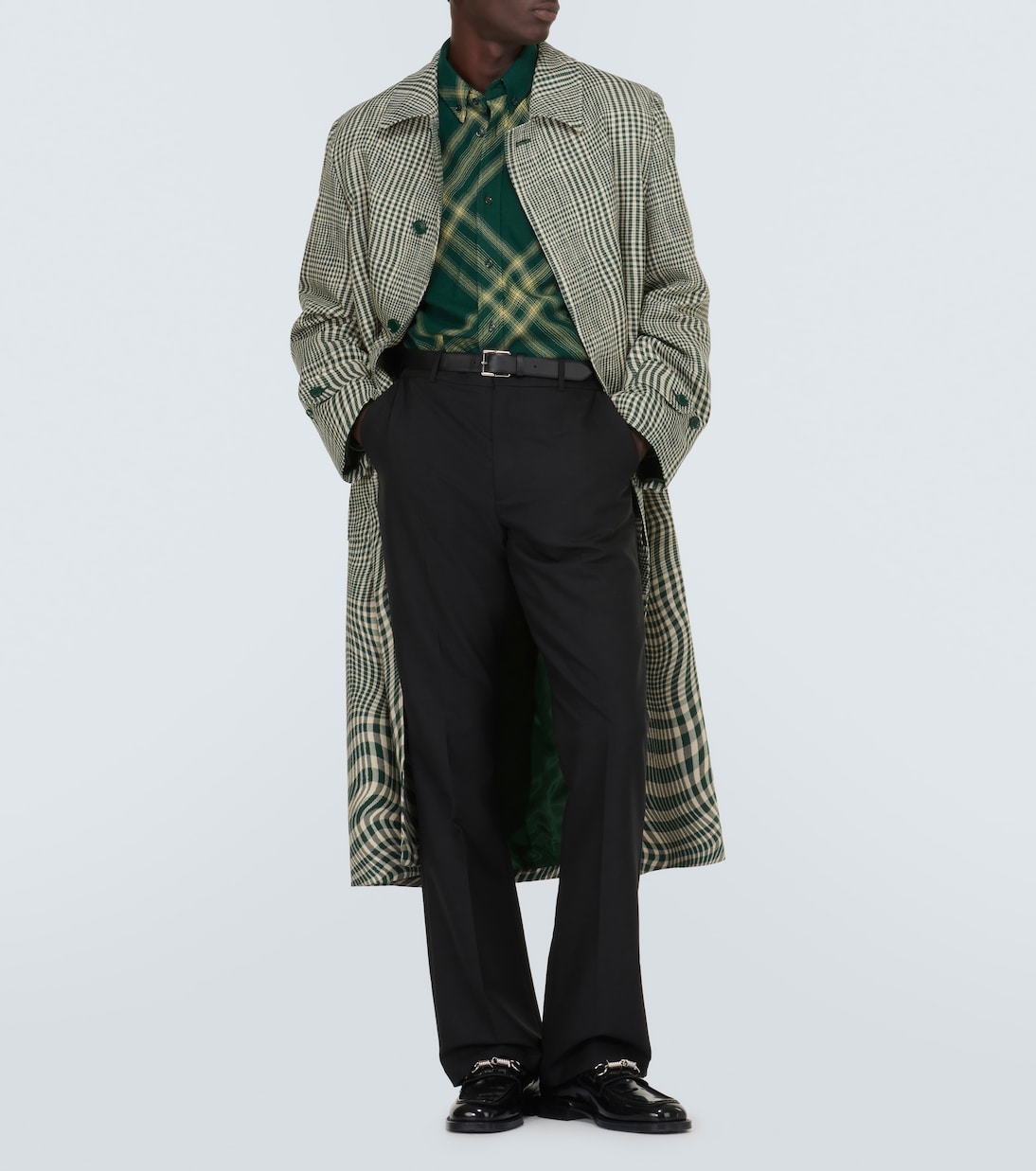 Chemise en laine à carreaux | Burberry