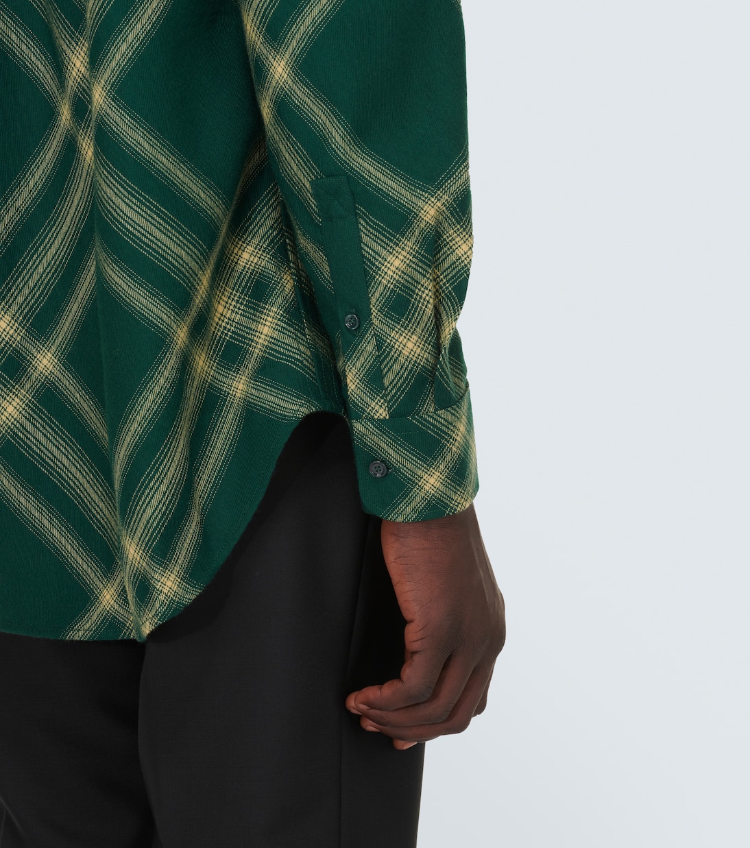 Chemise en laine à carreaux | Burberry