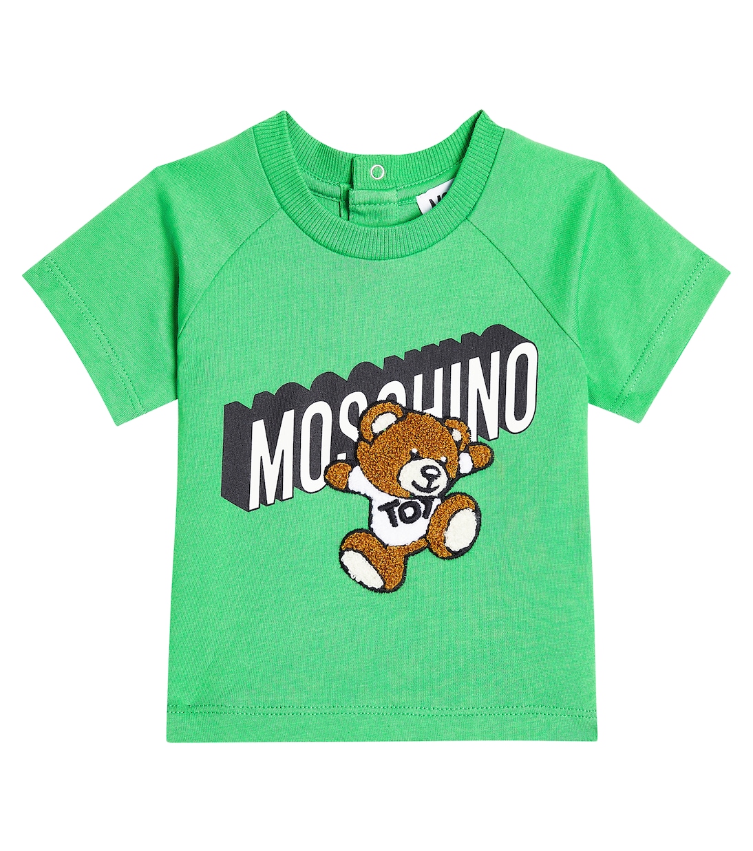 Baby Bedrucktes T-Shirt aus Baumwoll-Jersey | Moschino Kids