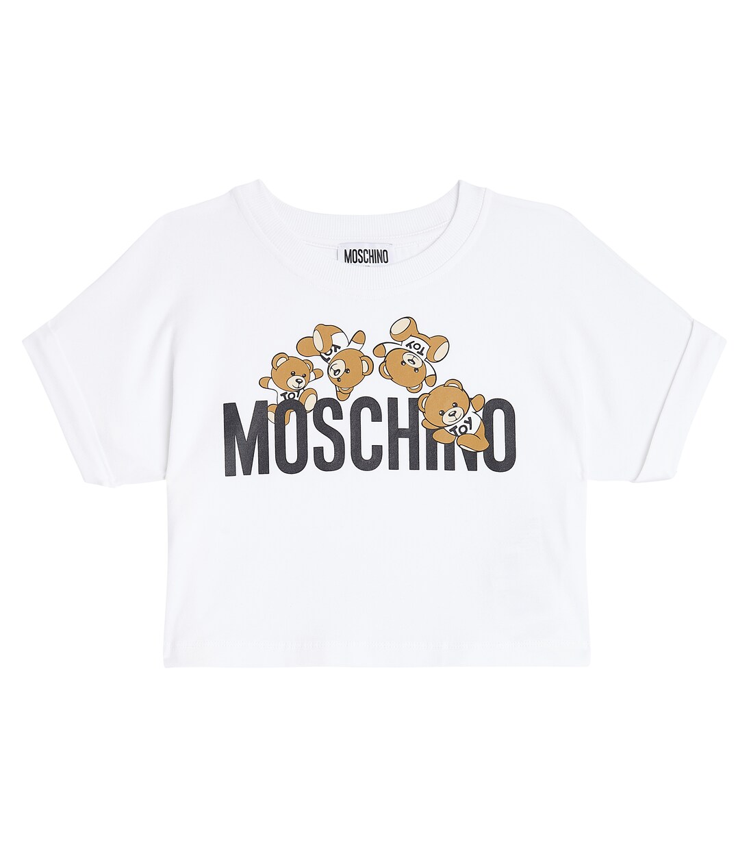 Camiseta Teddy Bear de mezcla de algodón | Moschino Kids