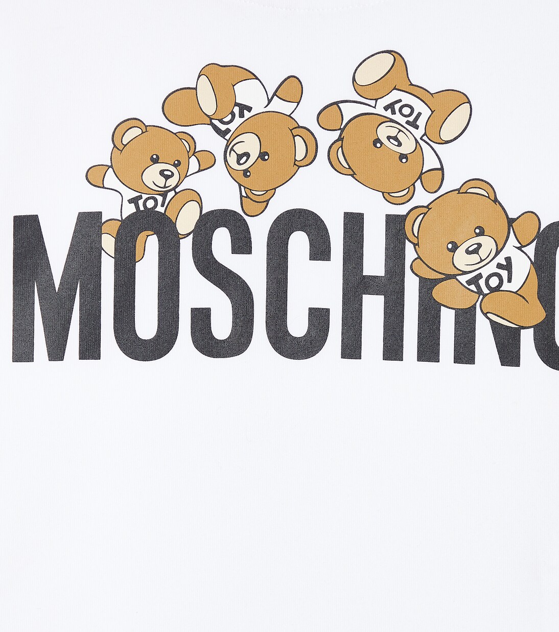 Camiseta Teddy Bear de mezcla de algodón | Moschino Kids