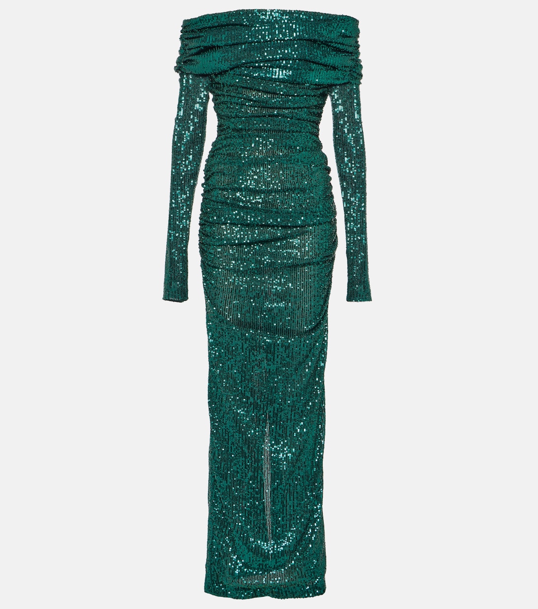 Off-shoulder sequined gown | Dolce&Gabbana