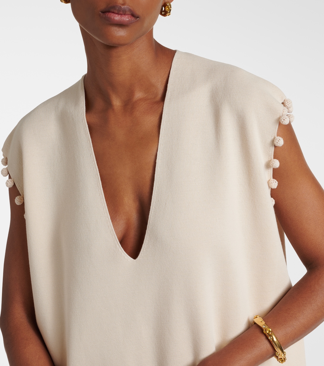 Robe chemise midi Alpe en coton | Max Mara