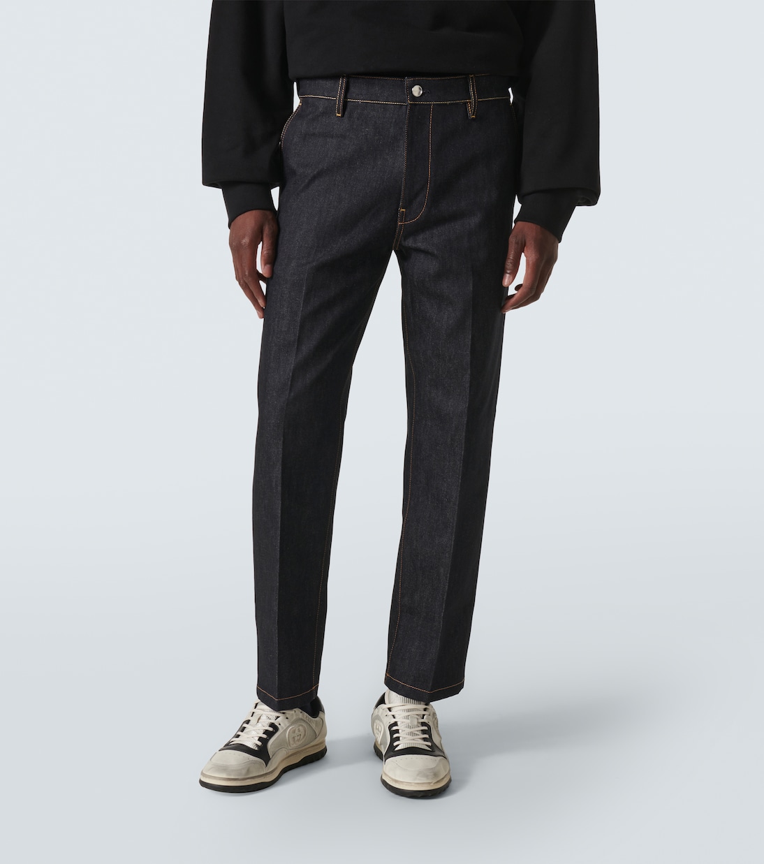 Mid-rise straight jeans | Gucci