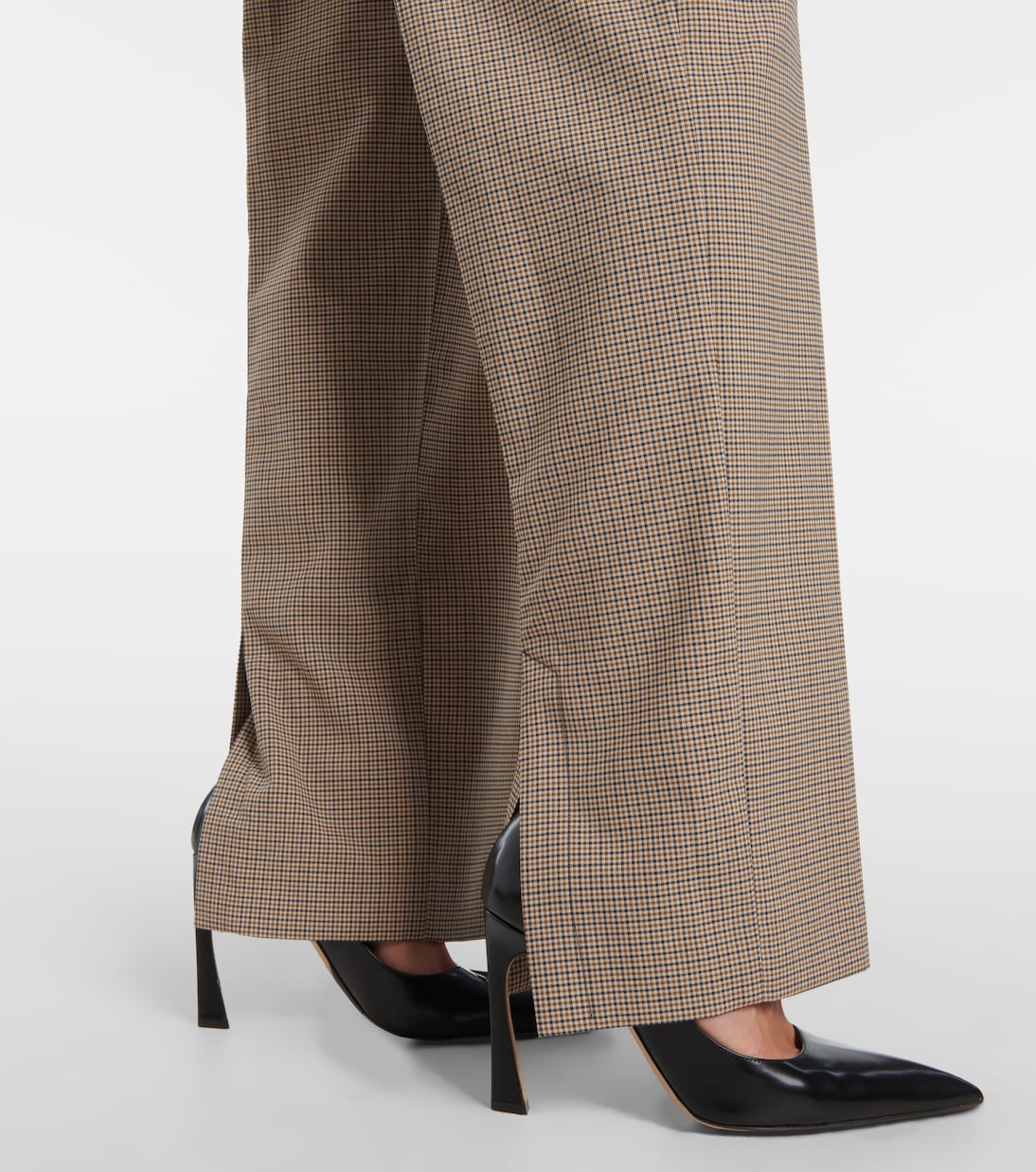 Pantaloni regular a quadri | CO
